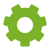 icon of cogwheel